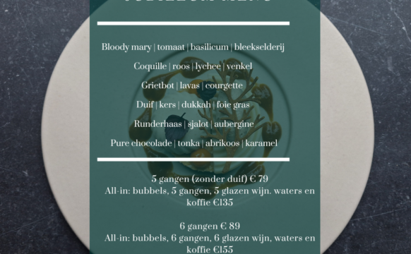 jubileum menu